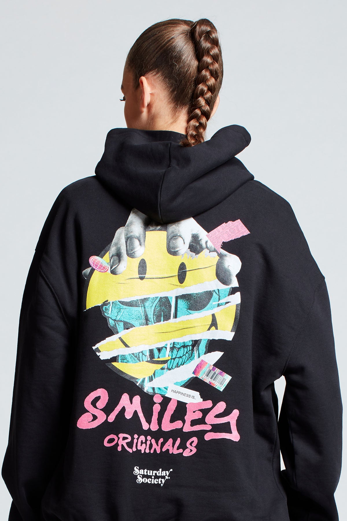 Smiley Originals® In Your Hands Hoodie in Black