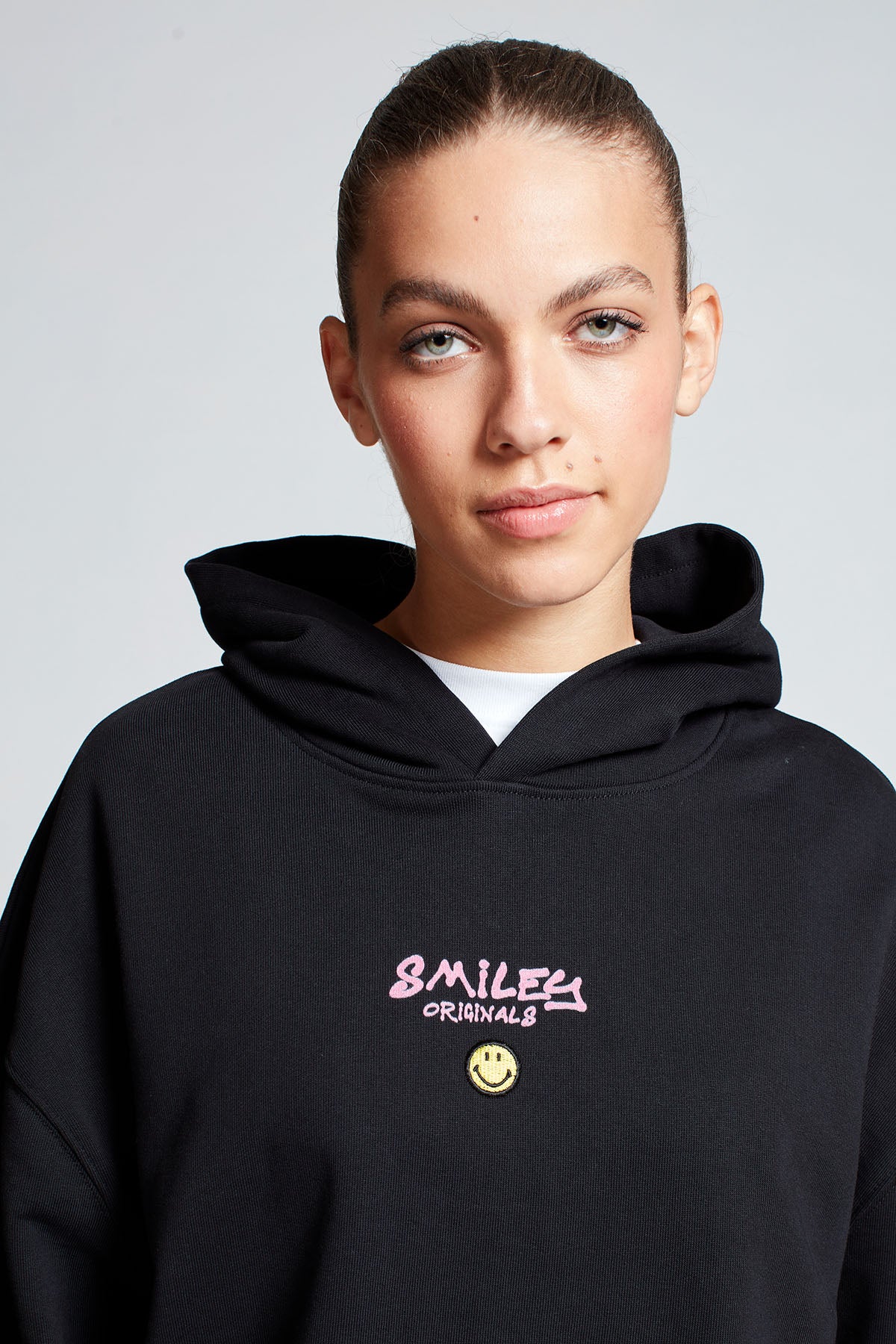 Smiley Originals® In Your Hands Hoodie in Black