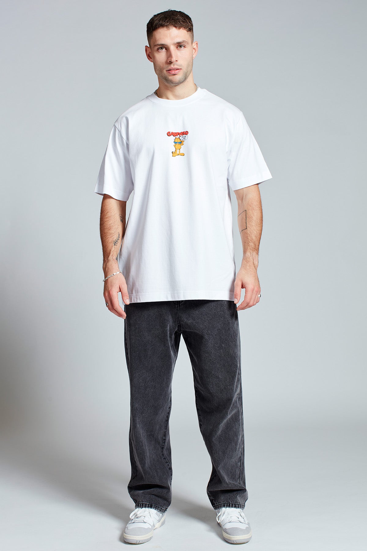 Garfield Attitude T-shirt in White