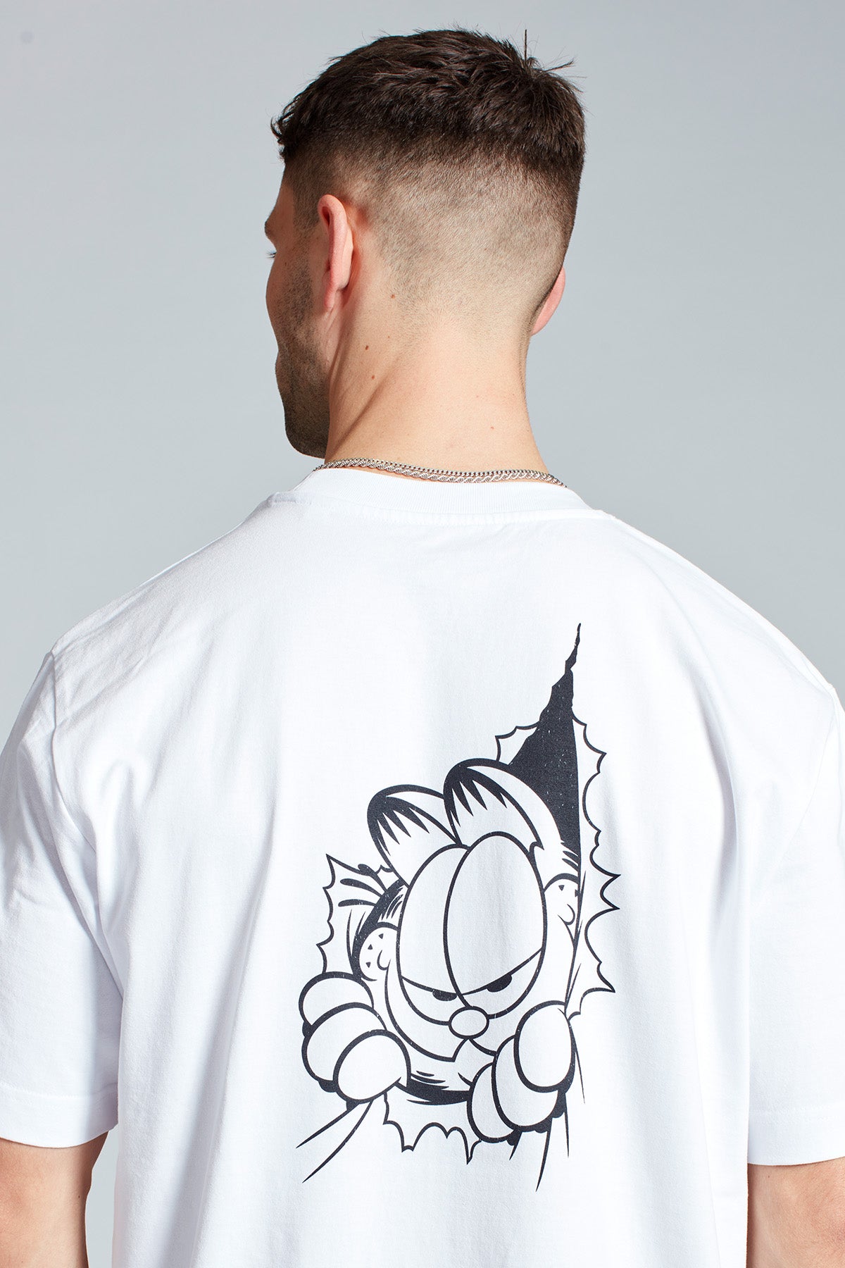 Garfield Attitude T-shirt in White