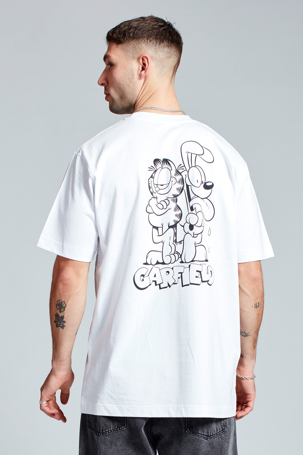 Garfield Buddies T-shirt in White