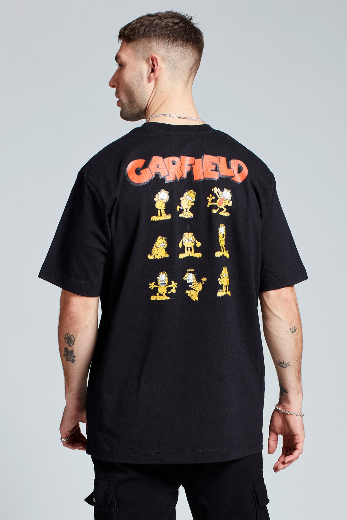 Garfield Moods T-shirt in Black