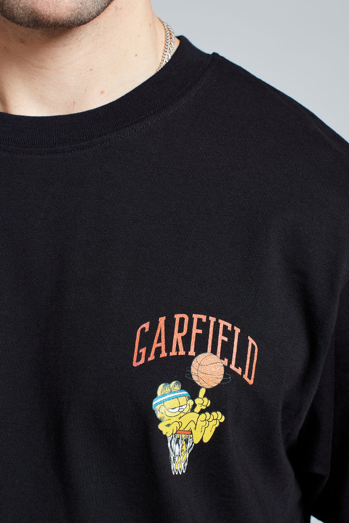 Garfield Sports Star T-shirt in Black