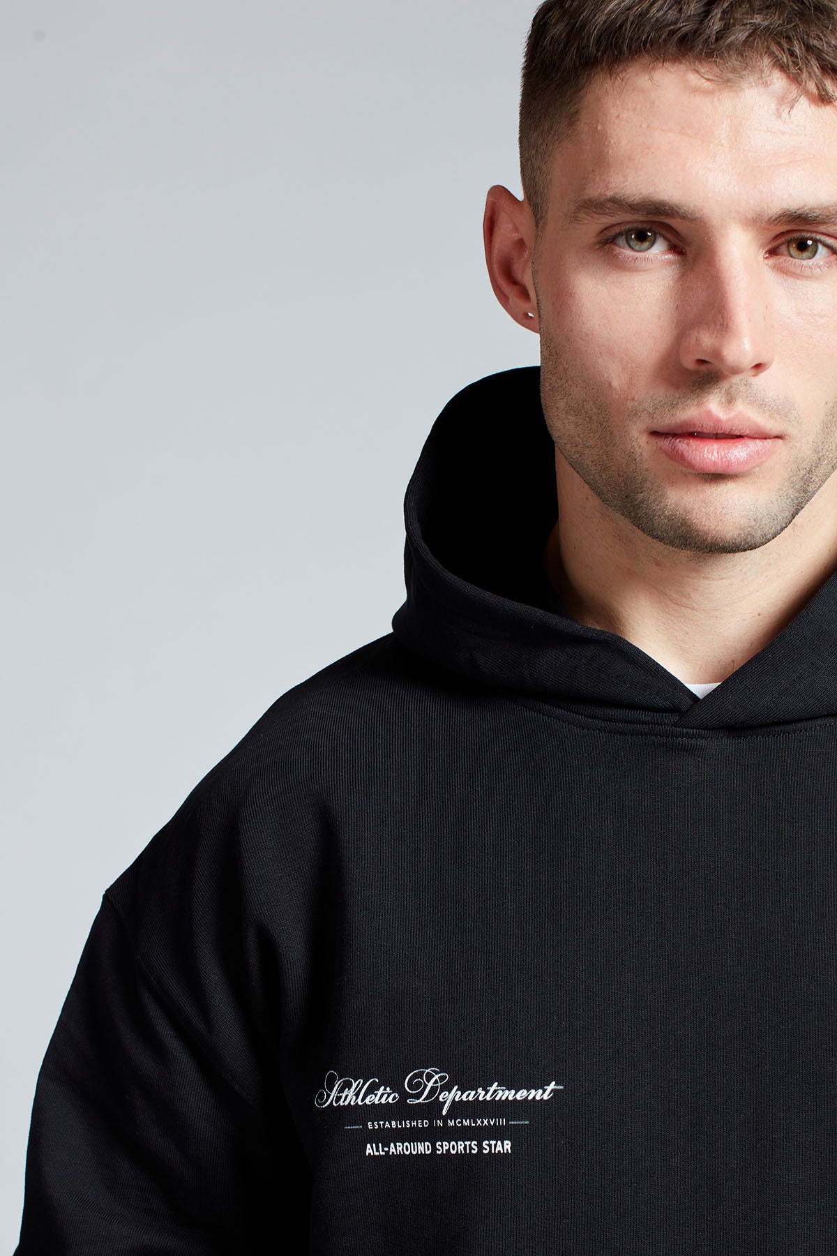 Garfield Sports Star Hoodie in Black