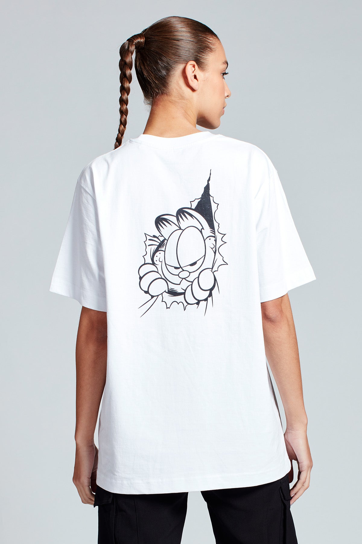 Garfield Attitude T-shirt in White