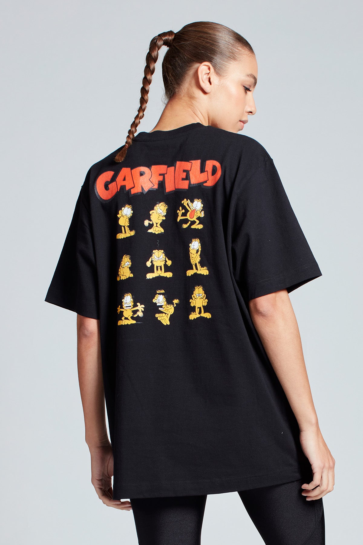 Garfield Moods T-shirt in Black