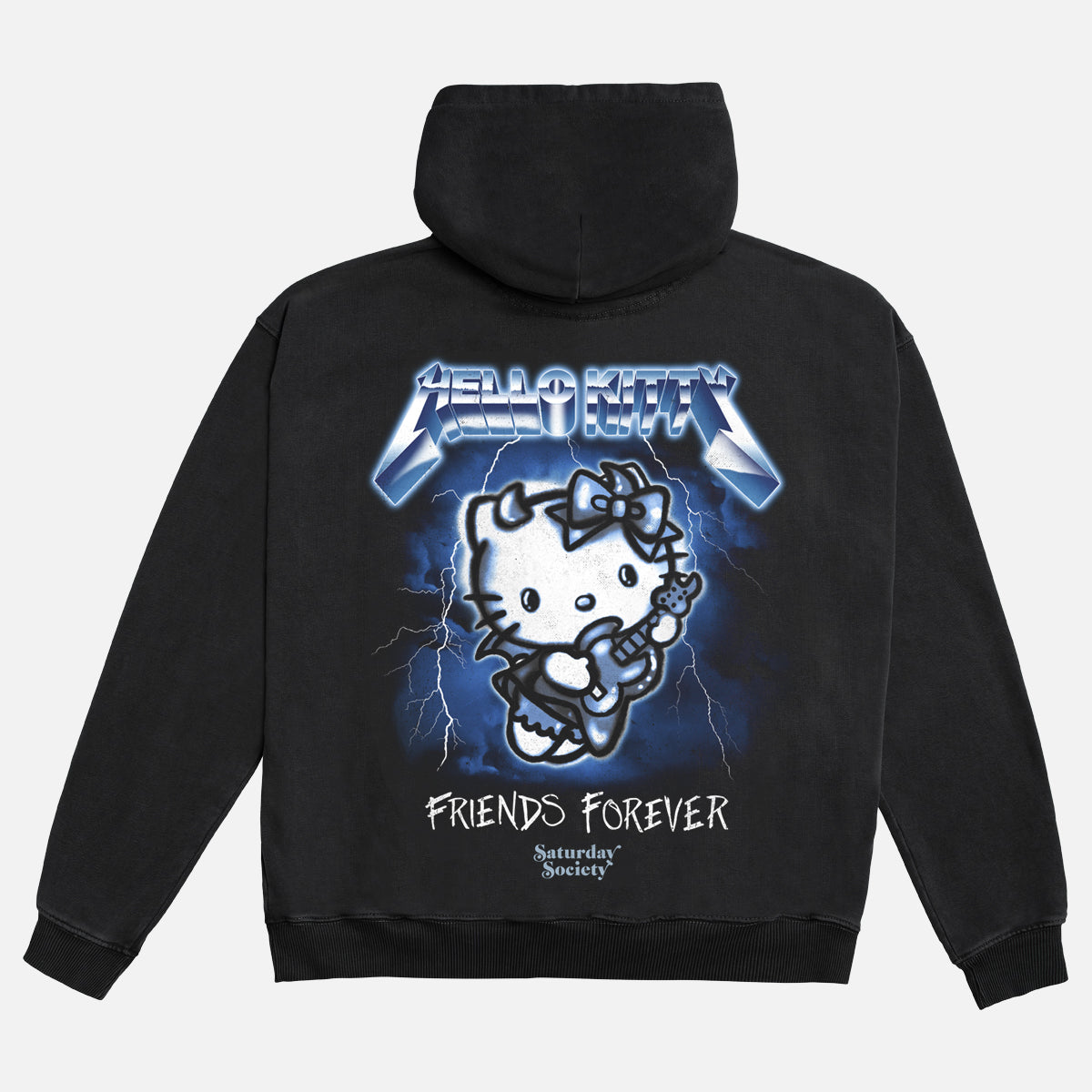 Forever 21 Hello Kitty Bedazzled Hoodie ANGEL HELLO KITTY SWEAT